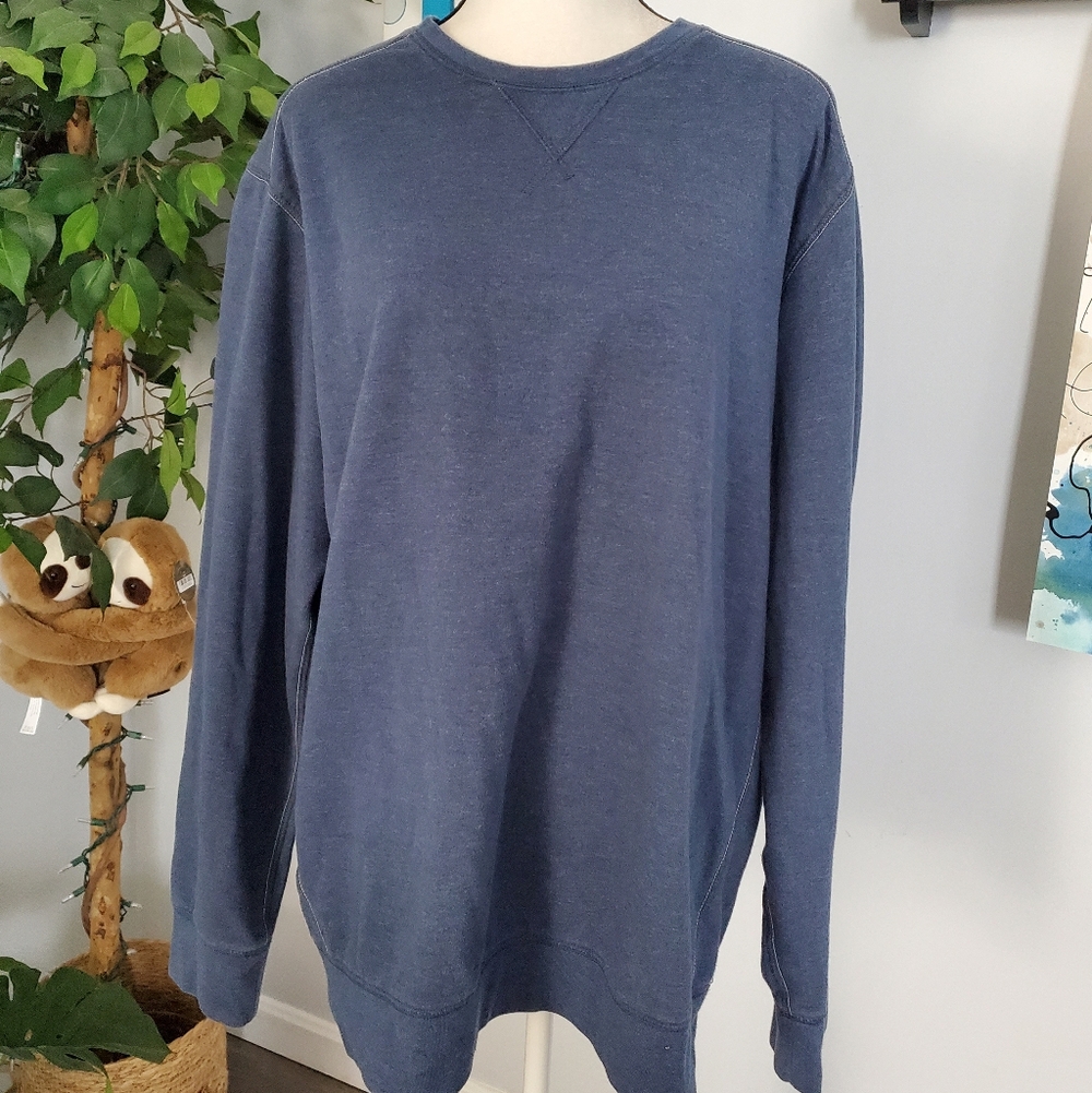 EDDIE BAUER Crewneck Sweatshirt Rugby Cabincore TXL
